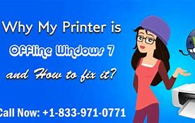 Image result for Printer Offline Windows 7