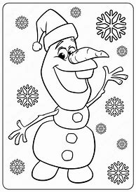 Image result for Olaf Christmas Coloring Pages Printable