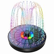 Image result for Colored Fountain Nozzles for Solar