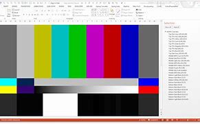 Image result for SMPTE Color Chart