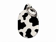 Image result for Air Tag Apple Cow Print Case