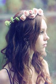 Image result for Guys with Flower Crowns
