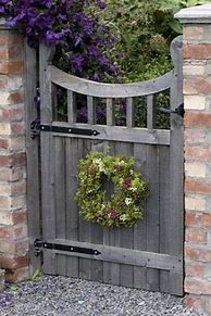Image result for Garden Gate Decor Ideas