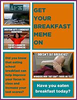 Image result for Breakfast at Work Meme