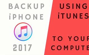 Image result for Backup iPhone On PC iTunes