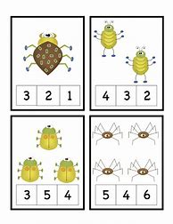 Image result for Preschool Bug Math