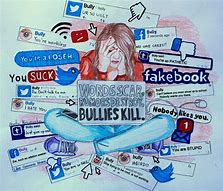 Image result for Cyberbullying Drawing