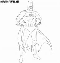 Image result for Batman Full Drawing