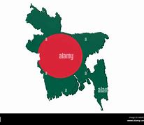 Image result for Bangladesh Flag Map