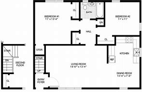 Image result for Printable House Floor Plans