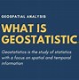 Image result for geostatistics