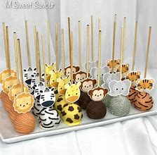 Image result for Safari Cake Pops Baby Shower