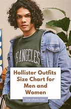 Image result for Hollister Co Size Chart