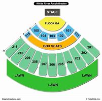Image result for White River Amphitheater Map