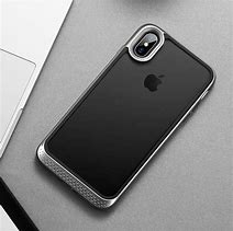 Image result for Black Leather iPhone X Case