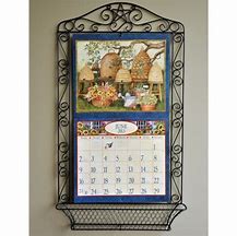 Image result for Hanging Wall Calendar Frame Holder