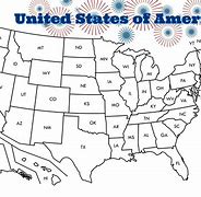 Image result for USA Map for Kids Printable
