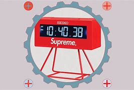 Image result for Supreme Clock