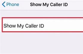 Image result for Show Caller ID iPhone