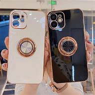 Image result for Black Phone Case with Gold Trim