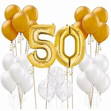 Image result for Happy 50th Anniversary Balloons