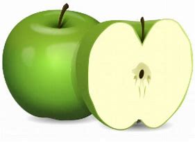 Image result for Cutted Apple Vector