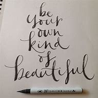 Image result for Brush Lettering Quotes