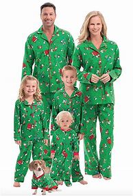 Image result for Family Footed Pajamas Christmas Matching