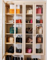 Image result for Handbag Closet Storage