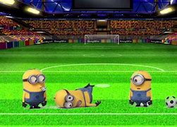 Image result for Minions Playing Soccer
