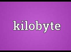 Image result for Kibibyte Symbol