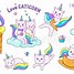 Image result for Cat Riding a Unicorn Wearing a Top Hat