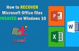 Image result for Auto Recover Unsaved Word Document