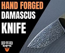 Image result for damascus knives make