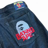 Image result for Bape Jeans