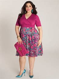 Image result for Casual Plus Size Dresses That Make You Look Slimmer
