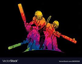 Image result for Cartoon Cricket Player Standing