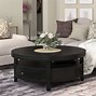 Image result for Black Wood Coffee Table