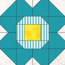 Image result for Hexagon Flower Quilt Pattern