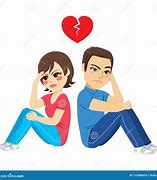 Image result for Couple Break Up Cartoon