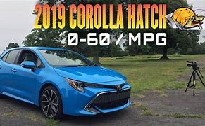 Image result for 2019 Toyota Corolla Hatchback MPG