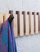 Image result for Woodwork the Coat Hanger with Wall