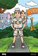 Image result for Cartoon Zookeeper Pointing