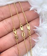Image result for Gold Ball Chain