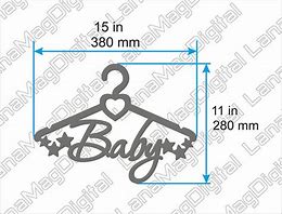 Image result for Template of Baby Hangers