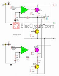 Image result for Audio Amplifier Schematic