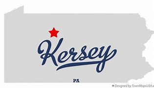 Image result for Kersey PA Map