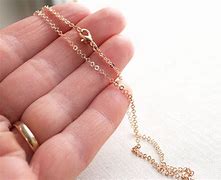 Image result for Rose Gold Chain Necklace