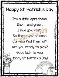 Image result for Saint Patrick's Day Poem