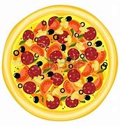 Image result for Whole Pepperoni Pizza Clip Art